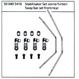 500405416 Stabilisator Set X10ET