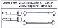 500405419 Antriebswellen Hinten Set X10ET