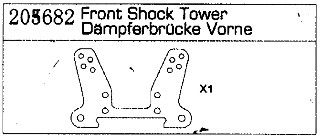 205682 Dmpferbrcke vorn Specter Two Carson