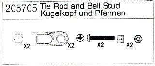205705 Kugelkopf und Pfannen Specter Two Carson