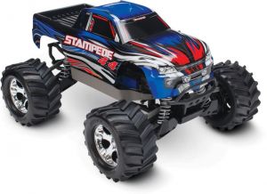 TRAXXAS STAMPEDE 4X4 VXL BLAU RTR OHNE AKKU/LADER 1/10 4WD MONSTER TRUCK BRUSHLESS