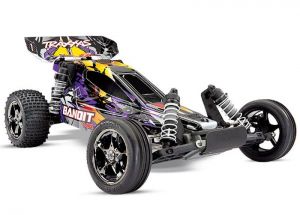 TRAXXAS BANDIT VXL PURPLE/VIOLETT BL 2.4GHZ OHNE AKKU/LADER 1/10 2WD BUGGY BRUSHLESS