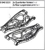 500405331 FY8 Querlenker Hinten unten L+R