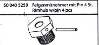 500405259 Felgenmitnehmer 4 Stck