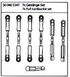 500405347 X10EB Gest�nge Set DIRTWARRIOR