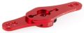 Aluminium Servo Doppel Arm 23Z (2-Ebenen) Rot