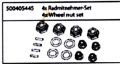 500405445 Radmitnehmer Alu Set