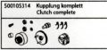 500105314 X10NB/NT Kupplung komplett