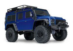 NEU TRAXXAS TRX-4 LR DEFENDER 4X4 METALLICBLAU RTR O. AKKU/LADER 1/10 4WD SCALE-CRAWLER BRUSHED