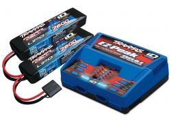 DUAL EZ-PEAK PLUS-LADER 2972G + 2X 2S LIPO 7600MAH 2869X TRAXXAS EU-VERSION / ERGNZUNGS-PAKET VERSION 2018