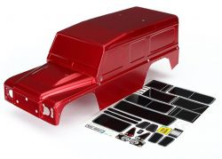 Karo, Land Rover Defender, rot +Decals KARO, LAND ROVER DEFENDER, ROT +DECALS TRAXXAS TRX-4