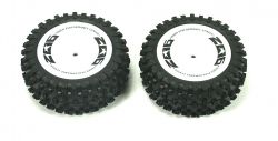 WL Racing Reifen Aufschrift Schwarz Hinten 2 Stck Breite 30 mm Durchmesser 95 mm 12 mm Mitnehmer