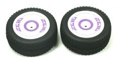 WL Racing Reifen Aufschrift lila Hinten 2 Stck Breite 30 mm Durchmesser 95 mm 12 mm Mitnehmer