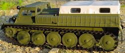 WPL Militr Truck Kettenfahrzeug  mit Rc Fernsteuerung Masstab 1:16 GAZ 71