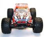 3021 df Big Hammer 2 Truck Brushed Alu Chassis rote Karo
