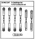 500405347 X10EB Gest�nge Set DIRTWARRIOR
